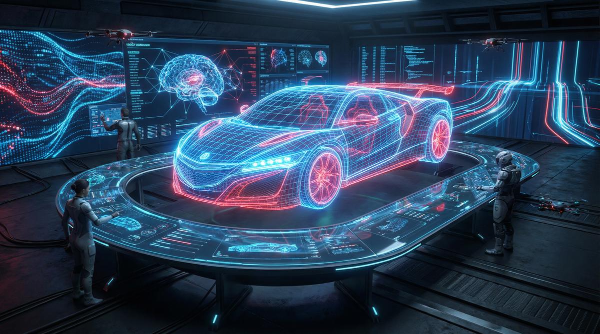 草莓视频AI汽车改装设计